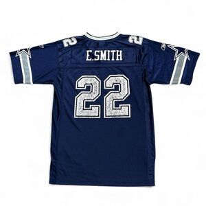 Vintage Reebok Emmitt Smith Dallas Cowboys #22 Jersey Youth size Large 14-16